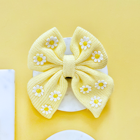 Buttercup Pup Sailor Bow