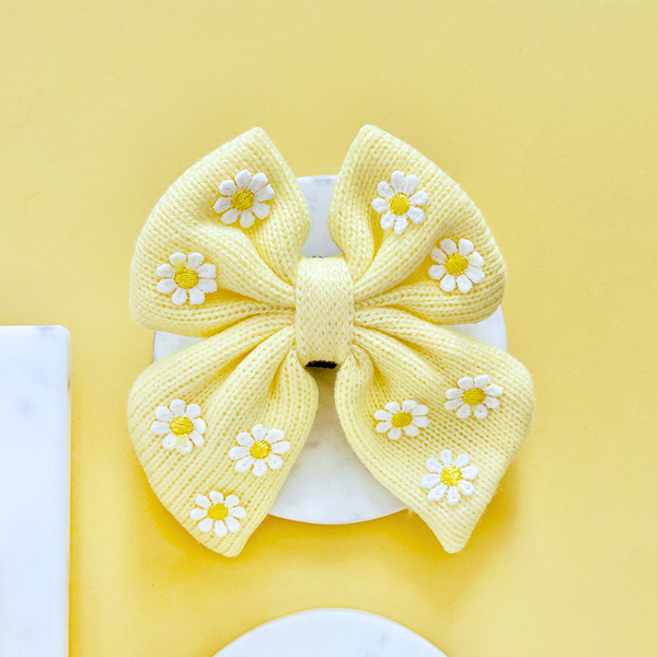 Buttercup Pup Sailor Bow