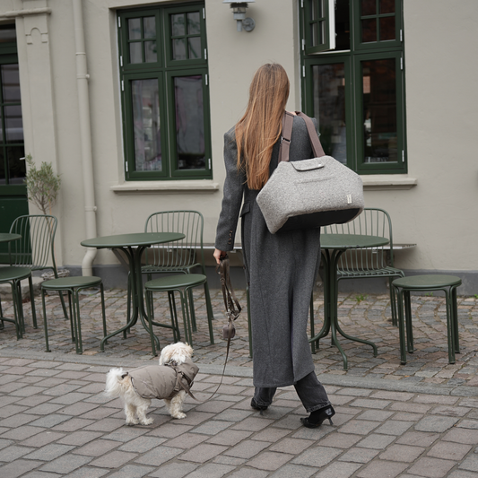 Carrier Bag Curl | Taupe