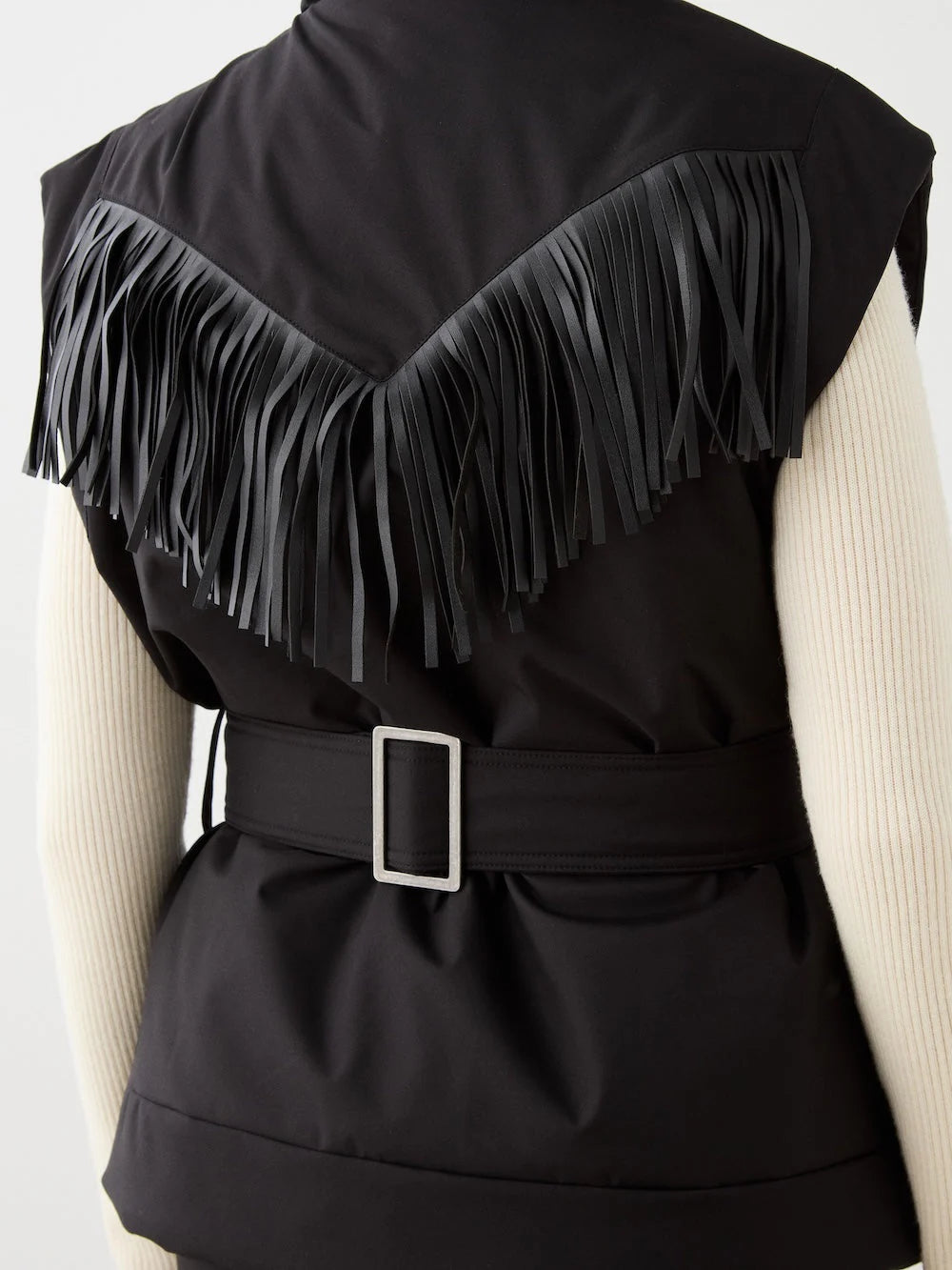 Western Vest women - Black