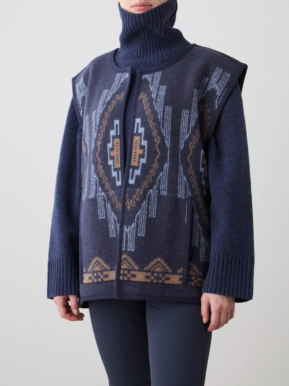 Pioneer Vest women - Navy blue