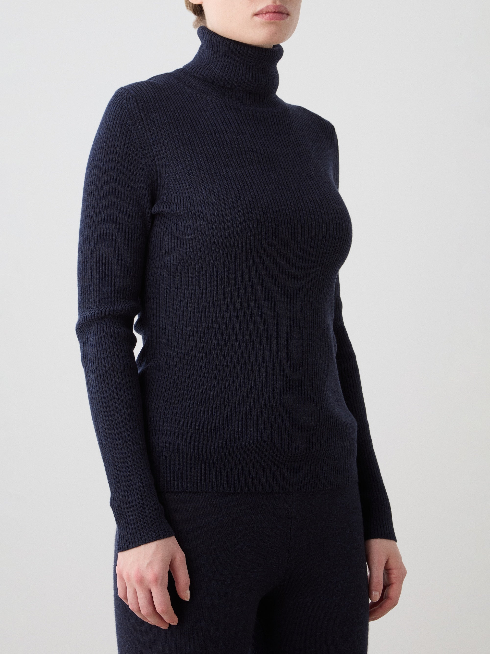 Geilo TurtleNeck women - Navy blue