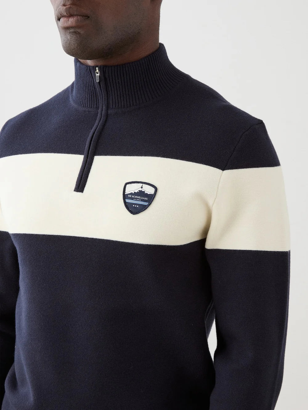 Holmenkollen ZipUp men - Navy blue