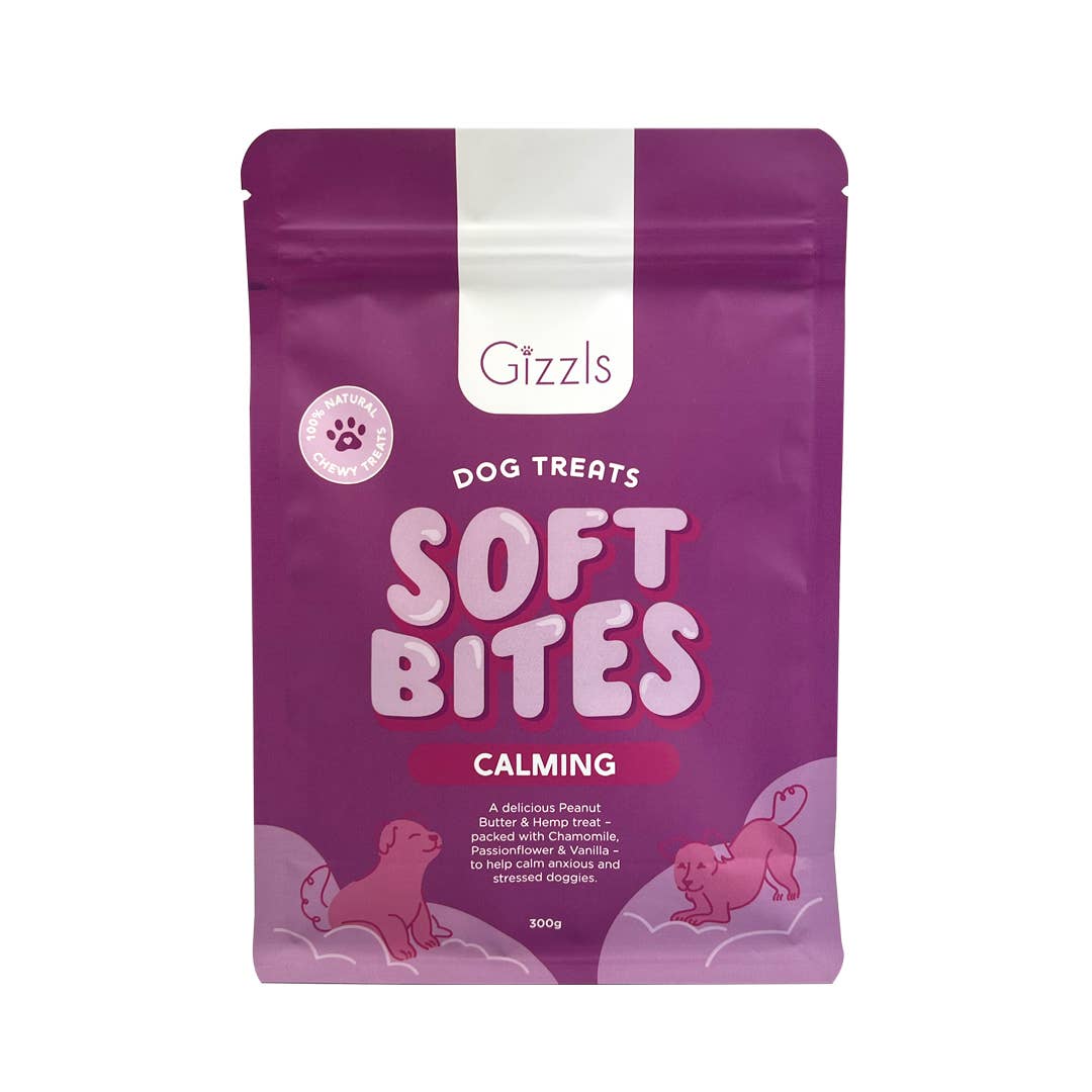 Gizzls Soft Bites Calming Hemp Dog Treats