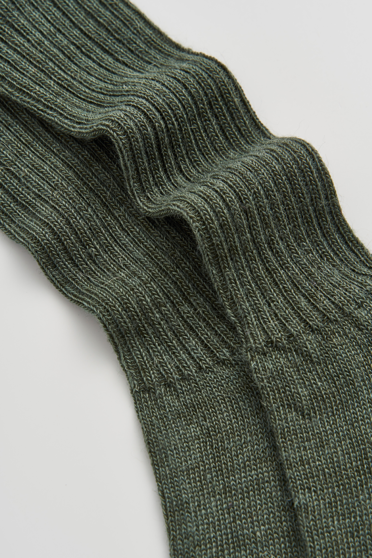 Glen Green Mohair Socks
