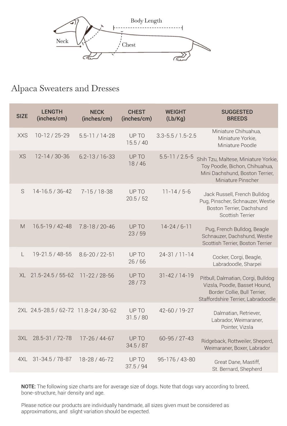 Golden Ochre Alpaca Dog Sweater