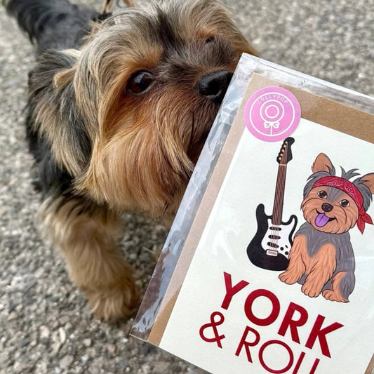 LOLLYPOPARTSTUDIO - Carte Yorkshire « York & Roll »