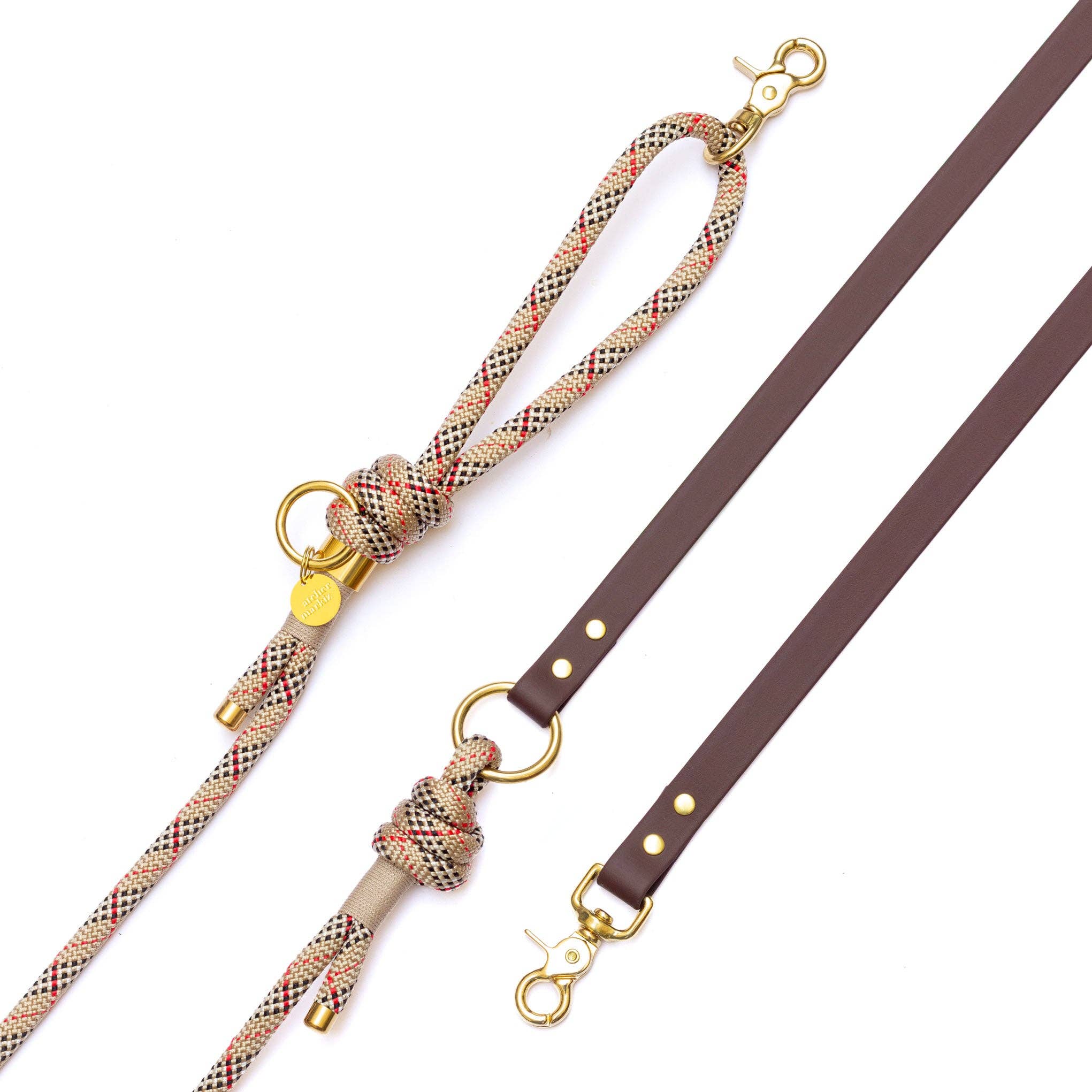 Hands-free leash x Biothane Scottish