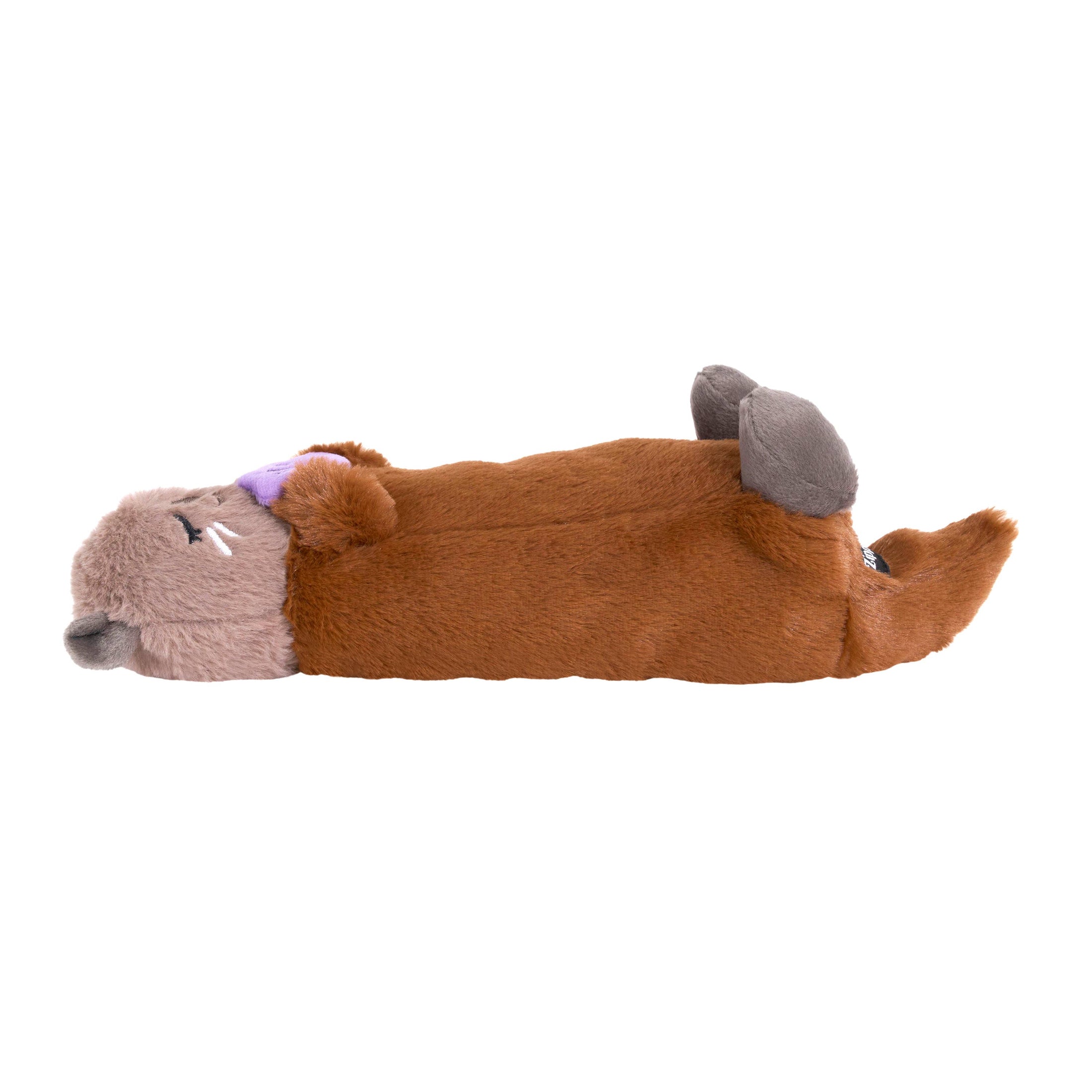 Snooziez with Shhhqueaker - Otter - Silent Dog Toy