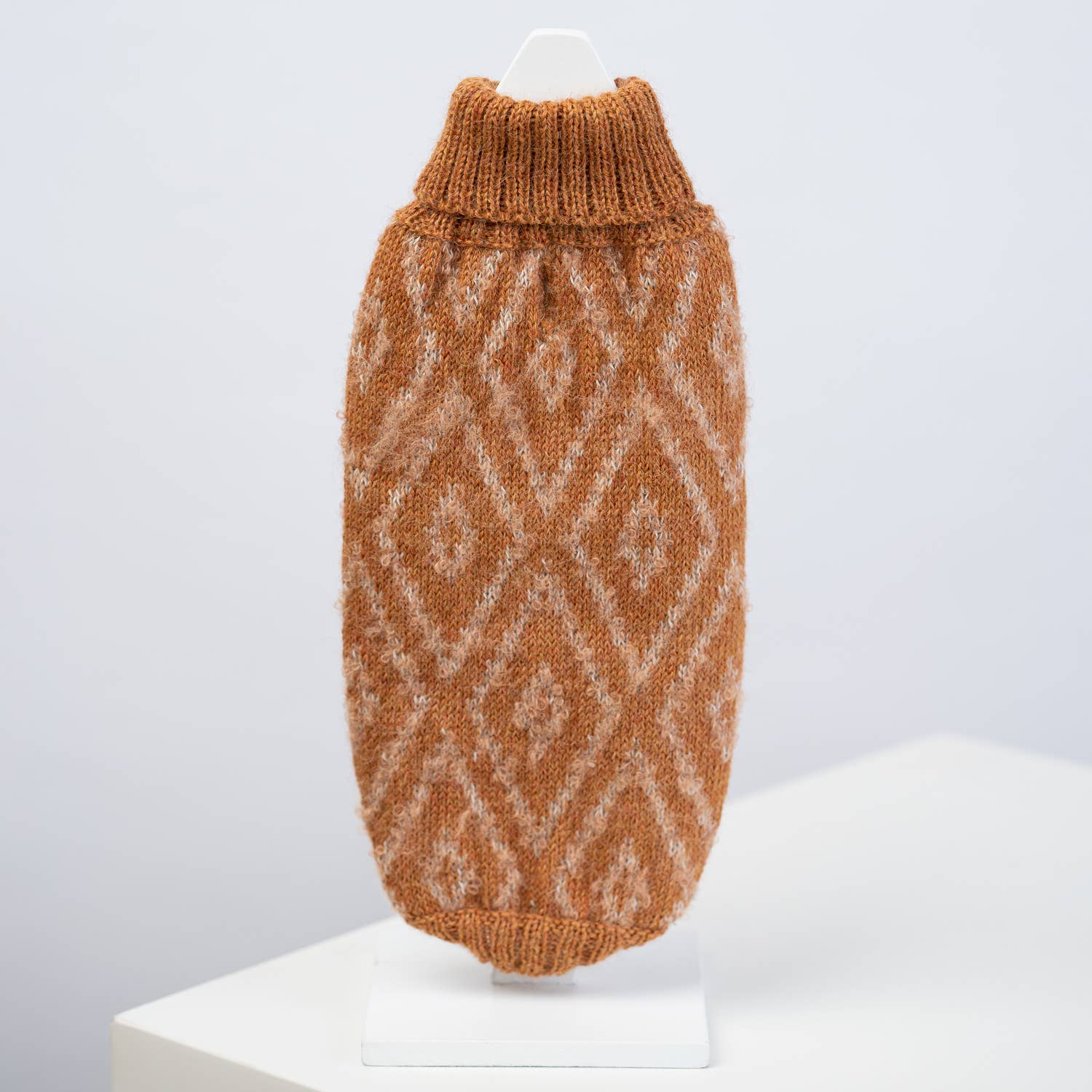 Golden Ochre Alpaca Dog Sweater