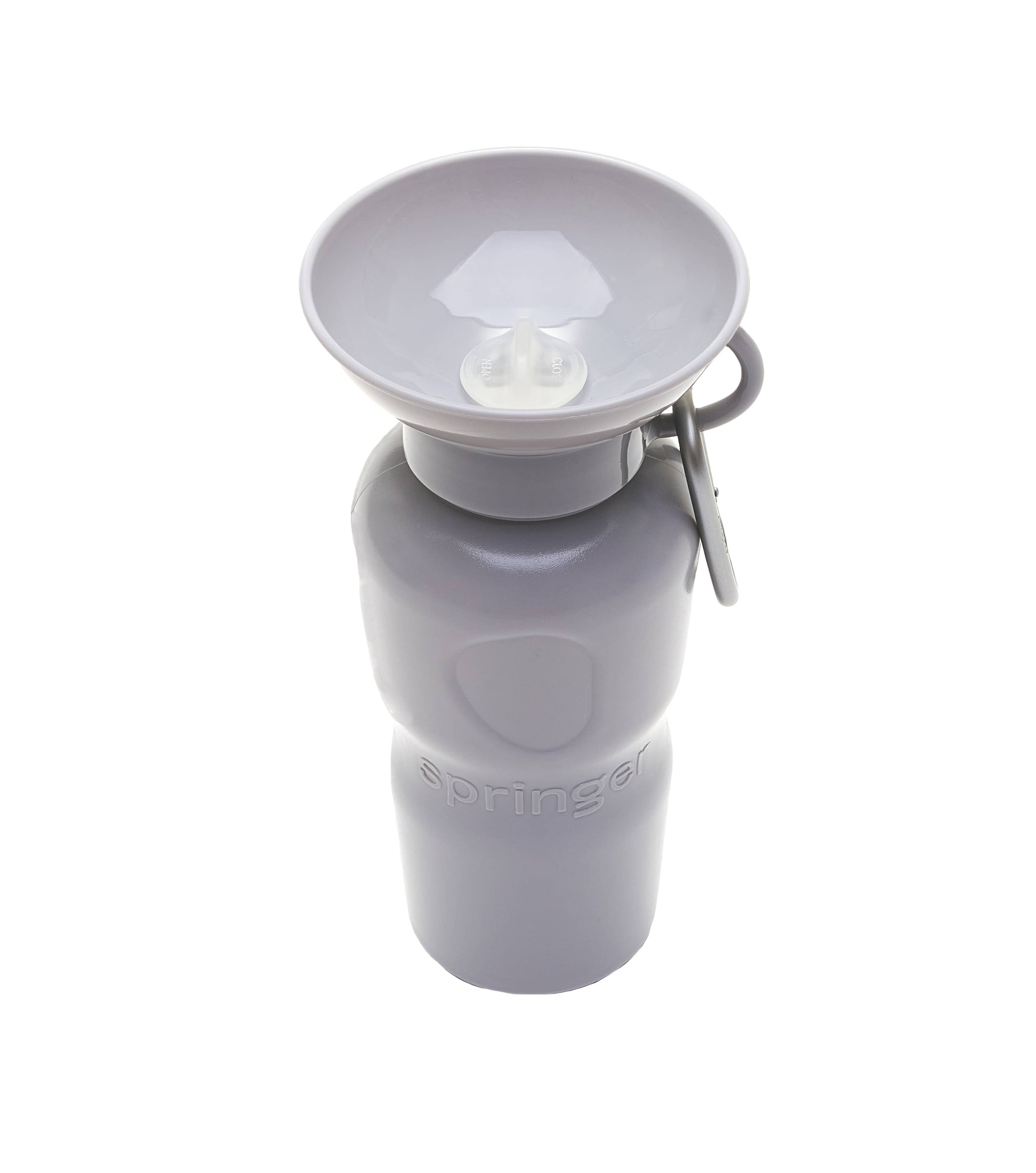 Dog Travel Water Bottle Classic - Gray