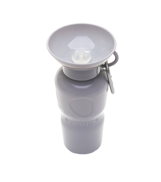 Dog Travel Water Bottle Classic - Gray