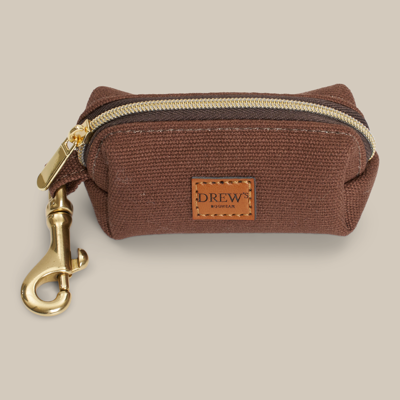 Poop bag holder - Espresso Brown