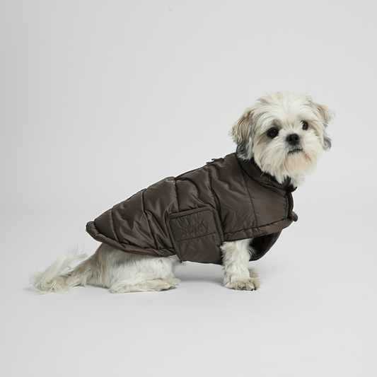 Nora Dog Coat | Espresso