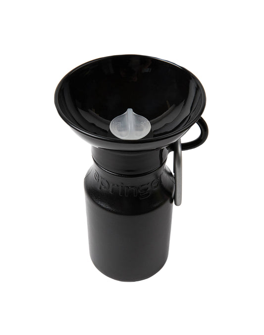 Dog Travel Water Bottle Mini - Black