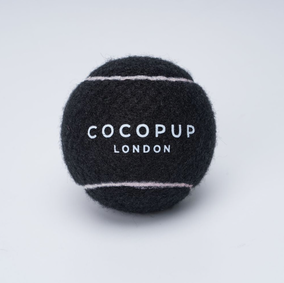 Cocopup London - Tennis Ball - Midnight Black