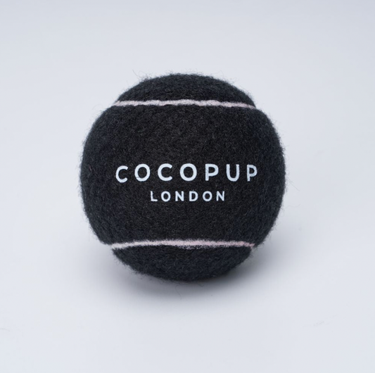 Cocopup London - Tennis Ball - Midnight Black