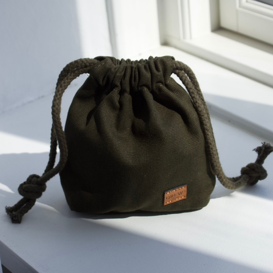 Treat bag Canvas - Olive
