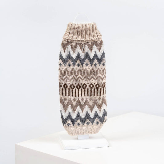 Woolly Winter Alpaca Dog Sweater
