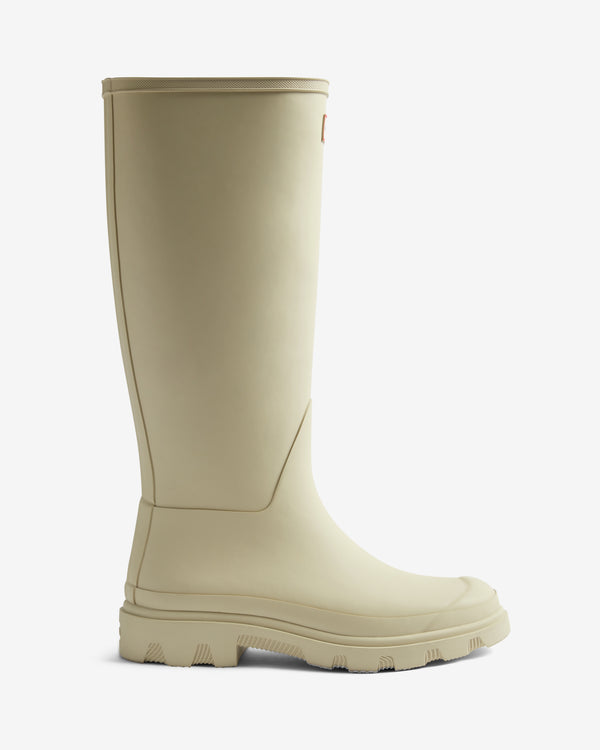 Hunter Downpour Tall Boot - Pale Yellow