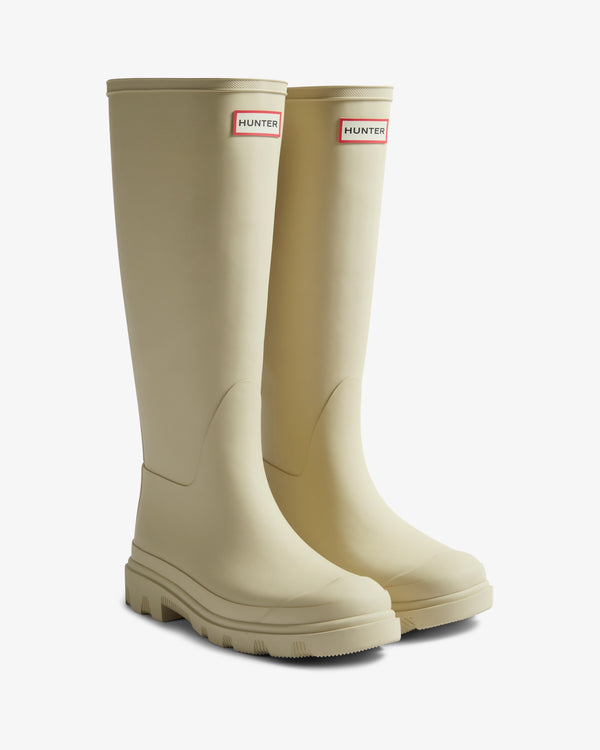 Hunter Downpour Tall Boot - Pale Yellow