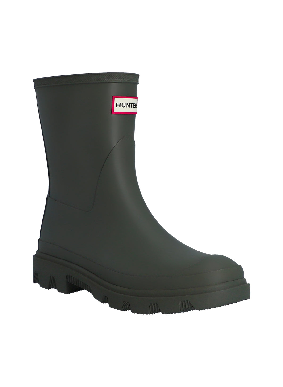Unisex Downpour Short Boot Dark Olive