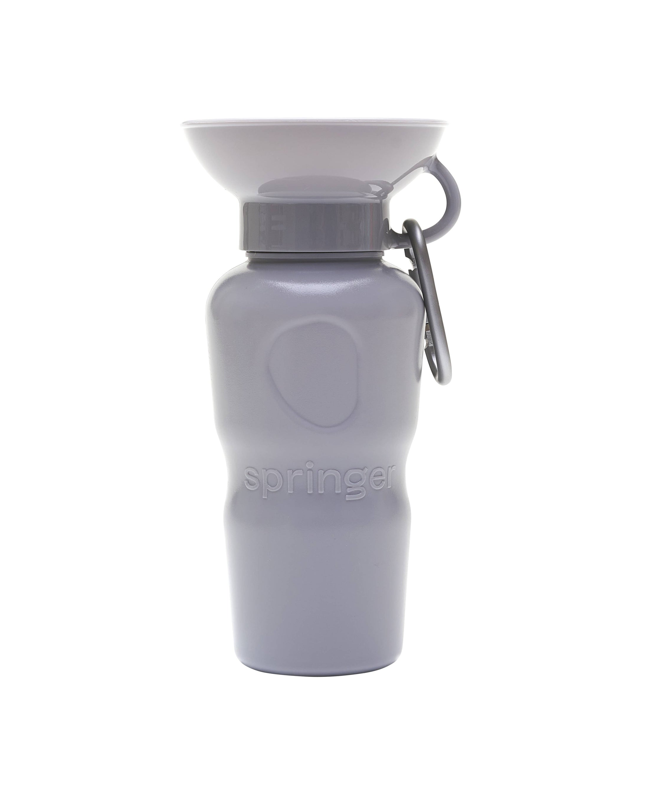 Dog Travel Water Bottle Classic - Gray