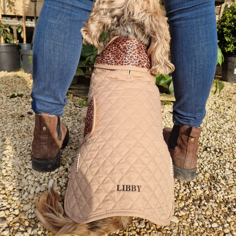 LUXE Quilted Hundejakke