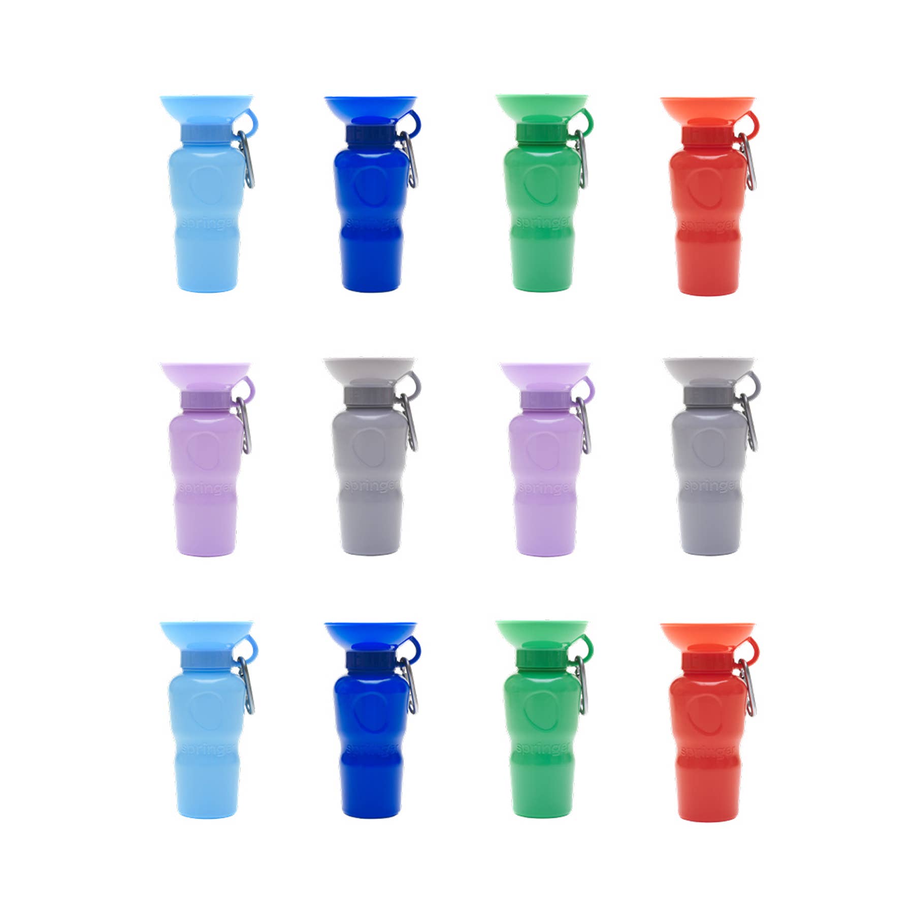 Dog Travel Water Bottle Classic - Gray