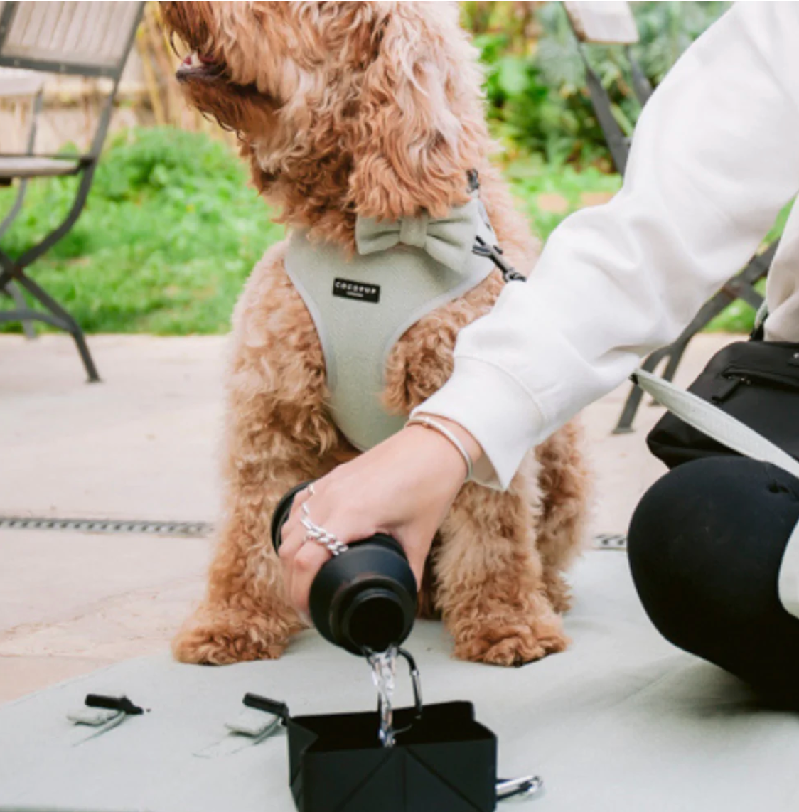 Collapsible Water Bottle - Black