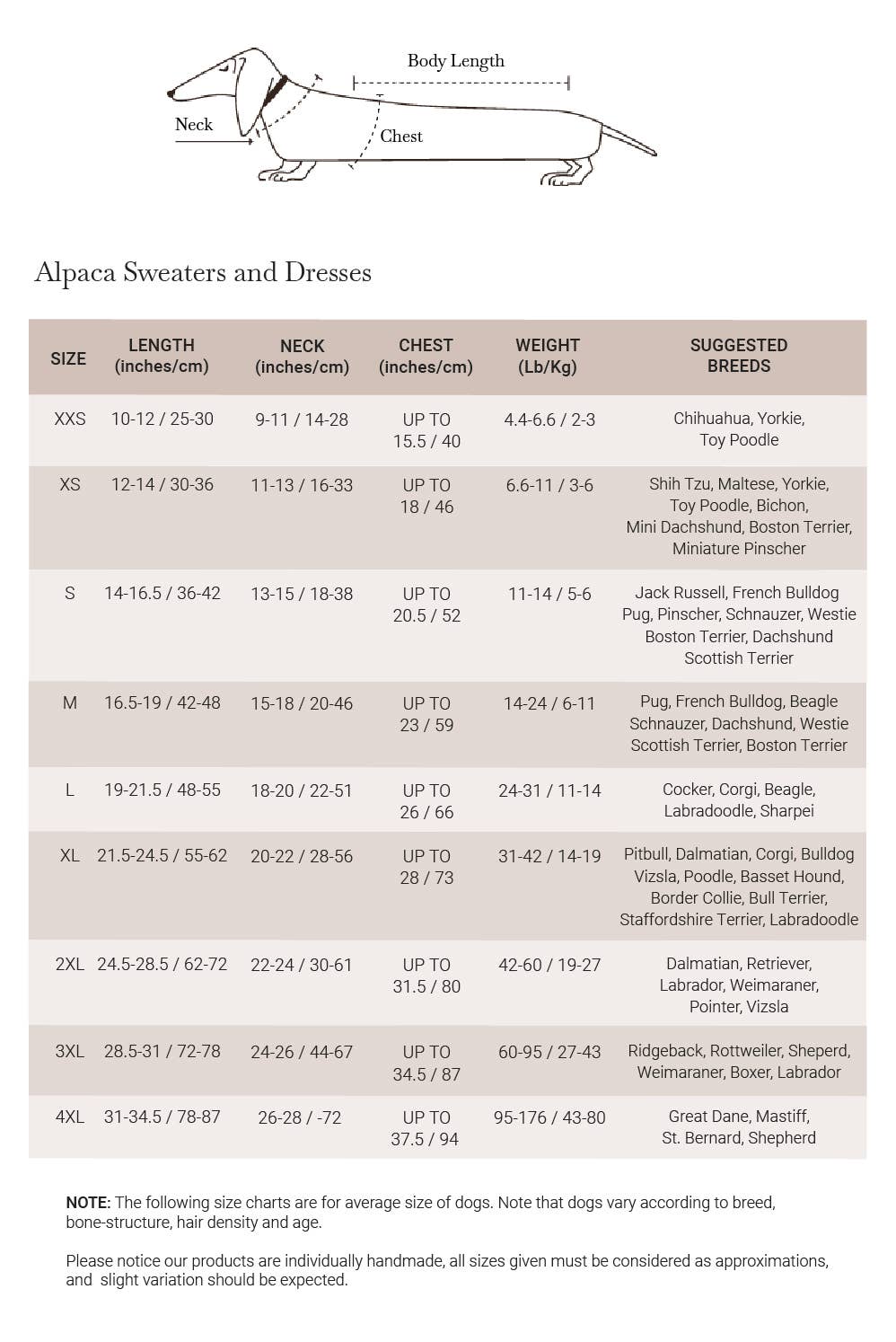 Forest Chevron Knit Alpaca Dog Sweater