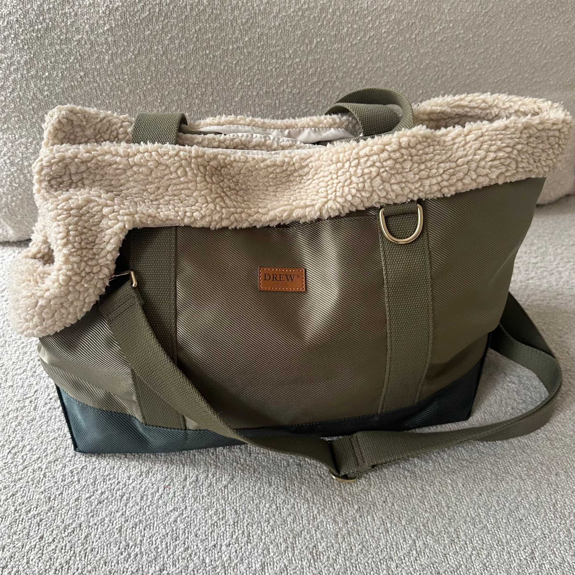 Sporty dog bag - Olive