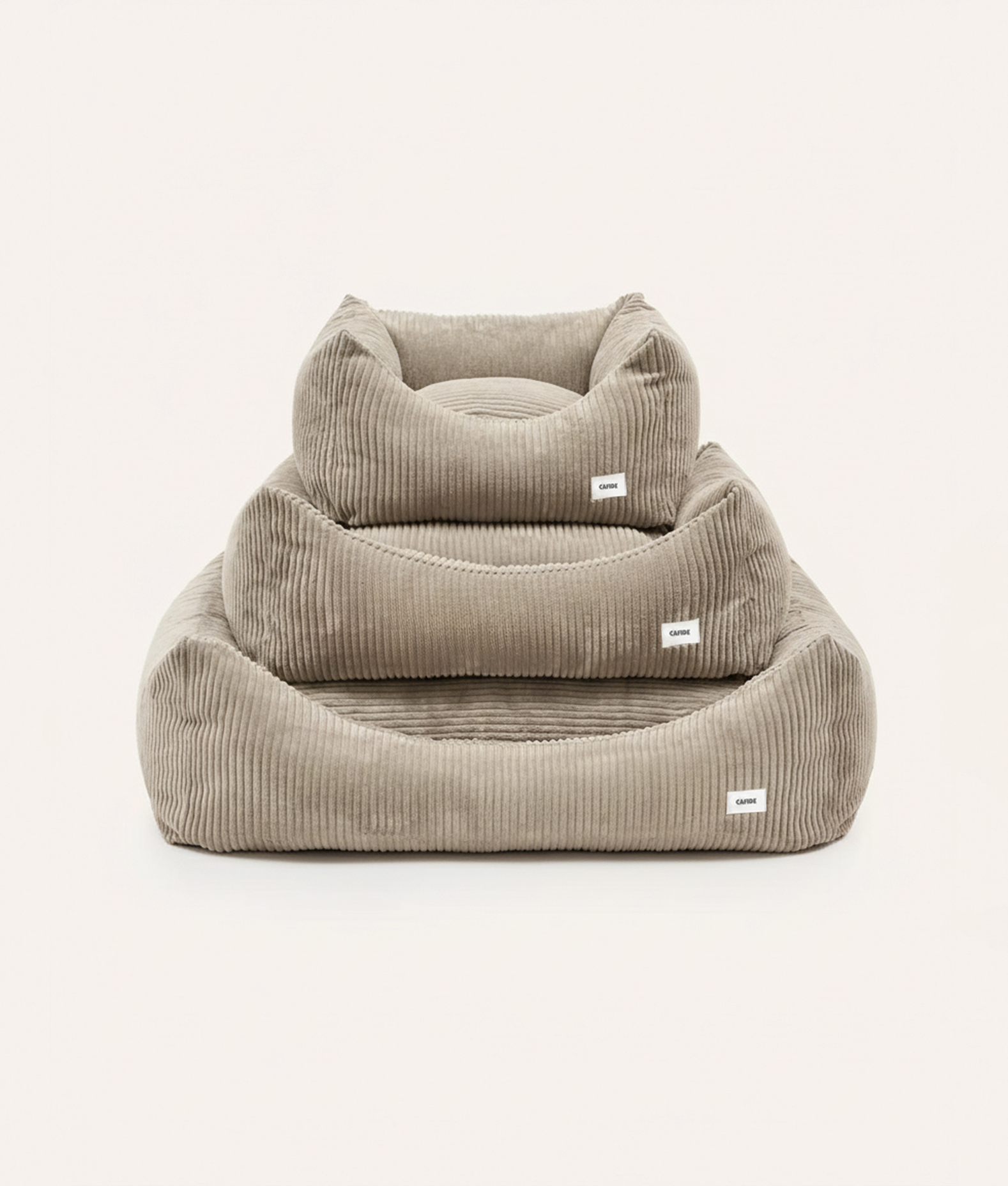 Hundeseng i kord - Beige