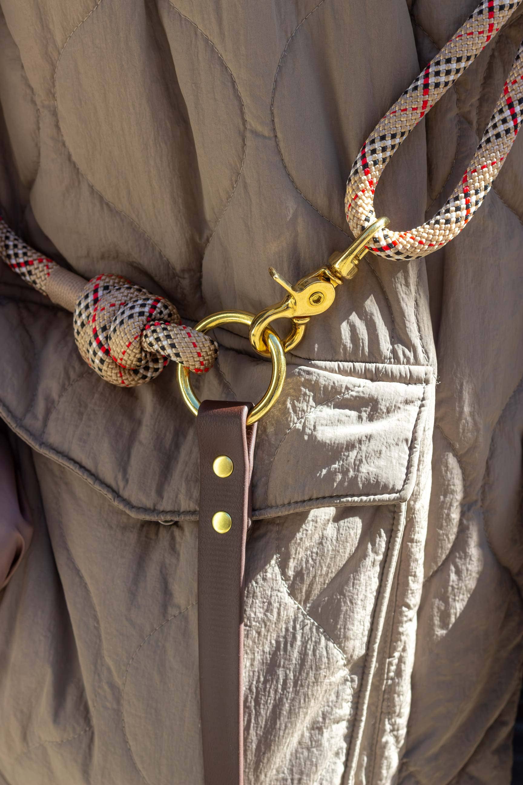 Hands-free leash x Biothane Scottish