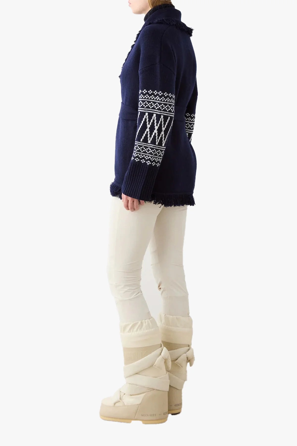 Setesdal Cardigan women - Navy blue
