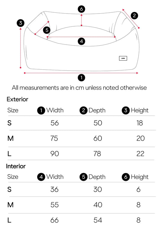 Green Corduroy Dog Bed - Snozy