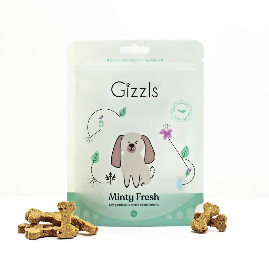 Gizzls Minty Fresh Dog Treats