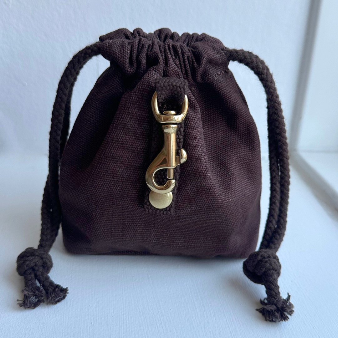 Treat bag Canvas - Brown