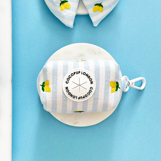 Living La Vida Lemon Poop Bag Holder