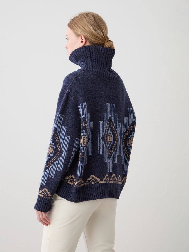 Pioneer Sweater women - Navy blue