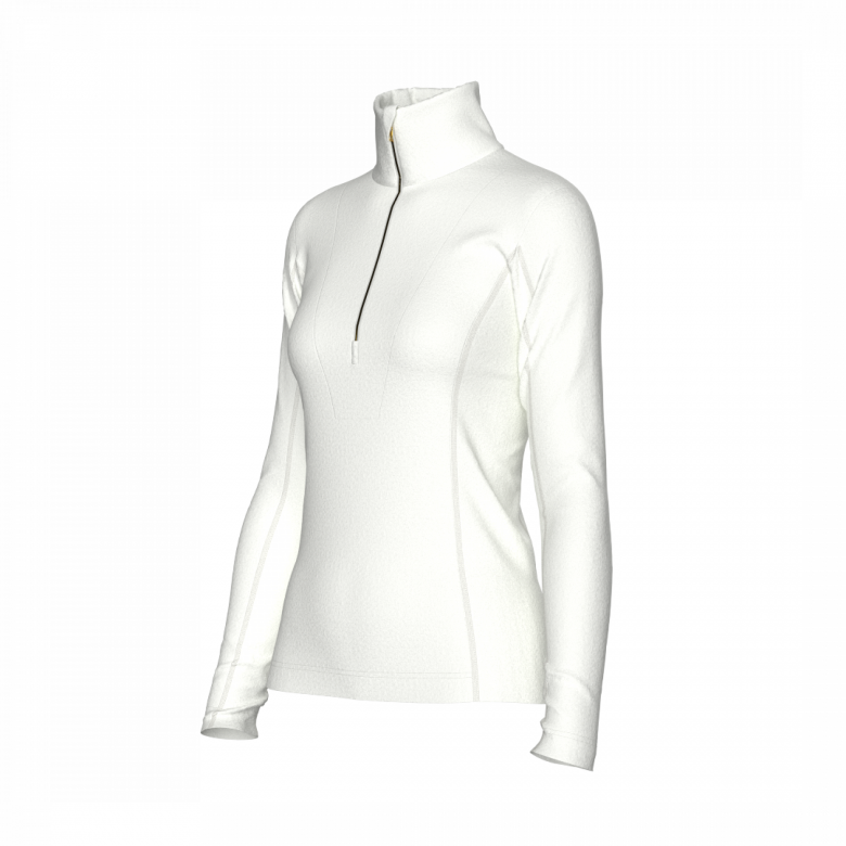 Snø ZipUp women - Bright white
