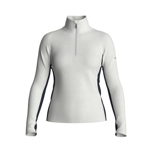 Voss 1/4-zip women - Off white