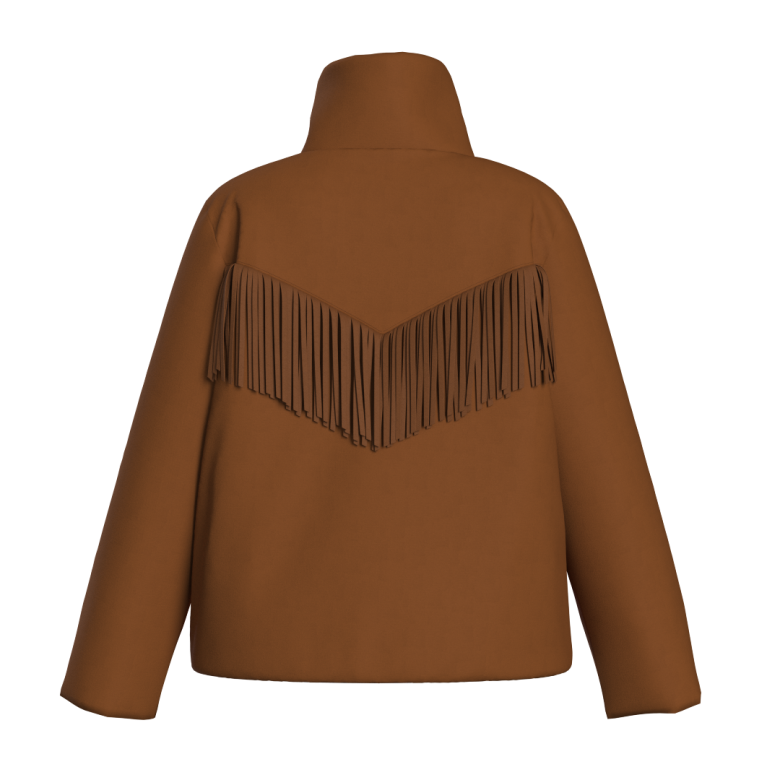 Western Ski Jacket - Brown