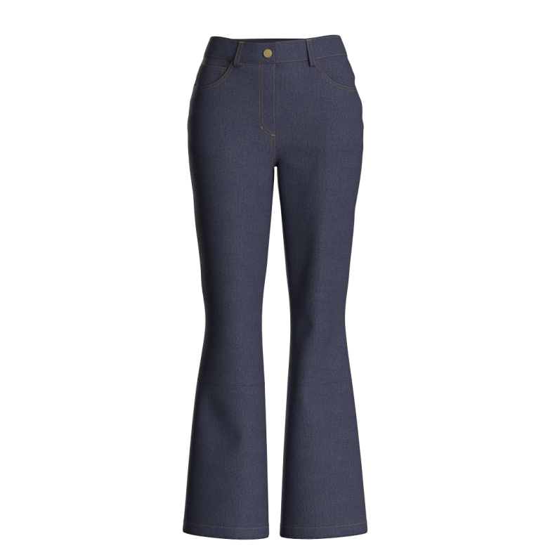 Western Ski Pant - Navy blue