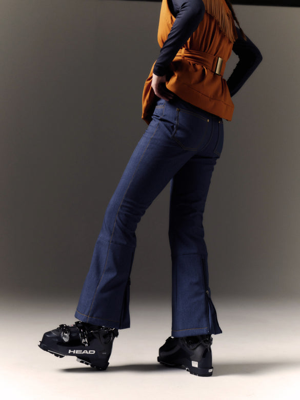 Western Ski Pant - Navy blue