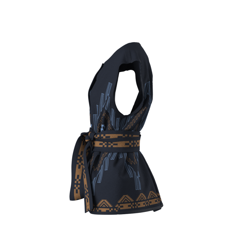 Pioneer Vest women - Navy blue