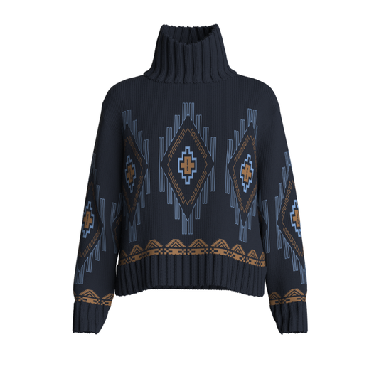Pioneer Sweater women - Navy blue