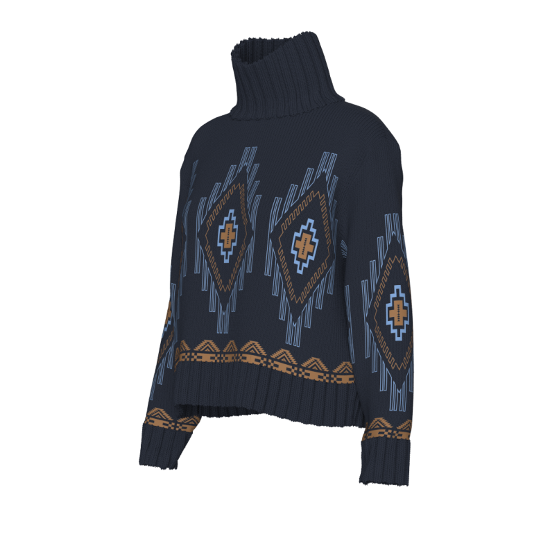 Pioneer Sweater women - Navy blue