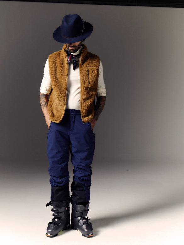 Kebnekaise Vest men - Cinnamon