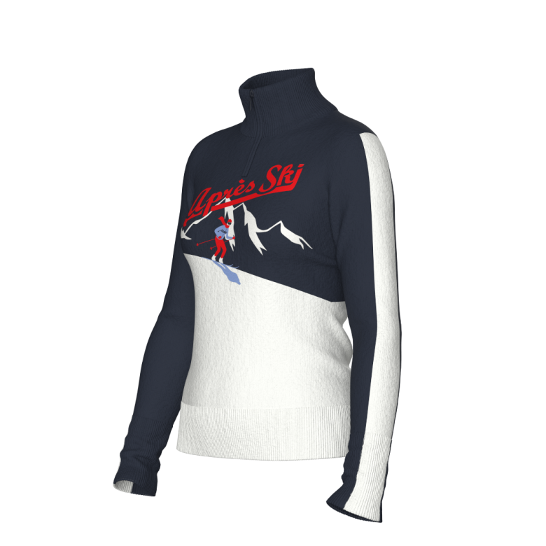 AfterSki ZipUp - Navy blue